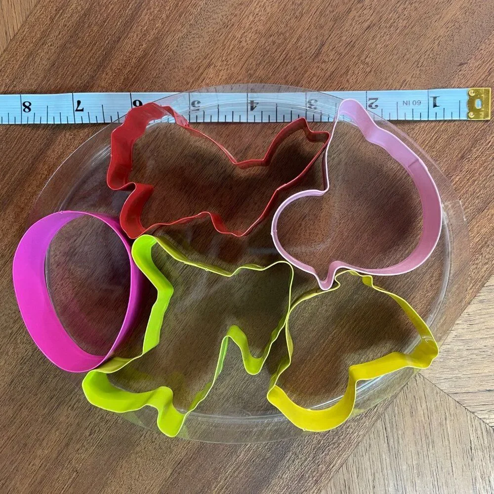 Easter Spring Animal Cookie Cutters Stainless Steel Set of 5 Grasslands Road